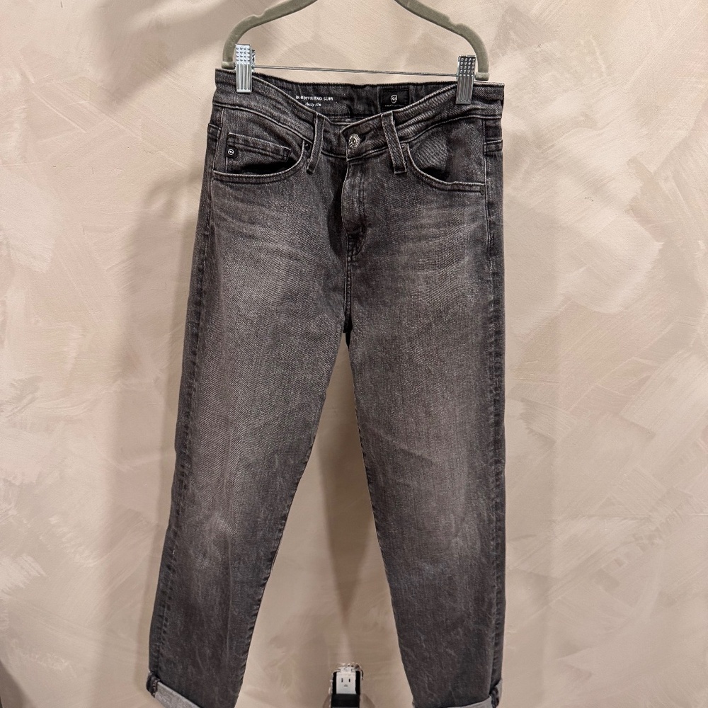 Ex-Boyfriend Mid Rise Slouchy Slim Jeans